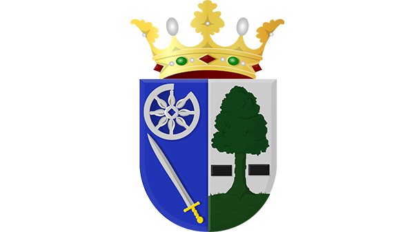 Wapen gemeente Heerenveen Wapen gemeente Heerenveen - in kleur op transparante achtergrond - 600 * 337 pixels